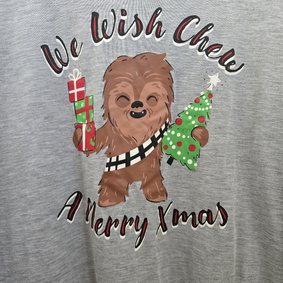 Munki Munki Chewbacca Holiday Pajama Top - Mens XL - Picture 4 of 4